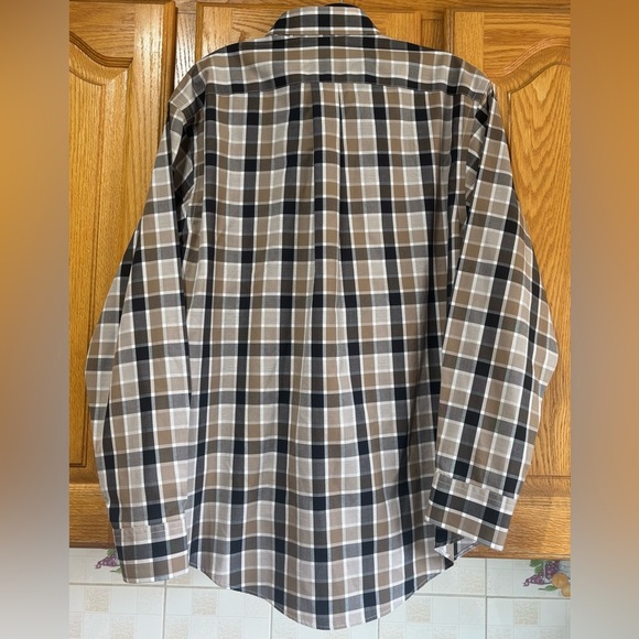 NWOT Roundtree & Yorke Gold Label Men's Dress Shirt Medium - Picture 5 of 5